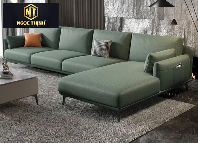 SOFA CHỮ L DÀNH CHO PHÒNG KHÁCH SANG TRỌNG